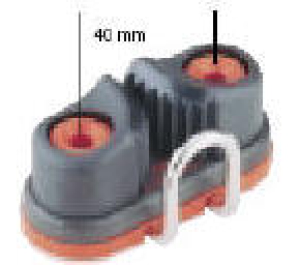 SCHOTKLEMME KOMPLETT MIT FÜHRUNG VOR DER KLEMME 8-13MM