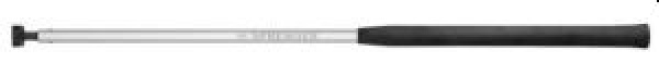 Pinnenausleger Aluminium, Demontierbares Gelenk 100cm