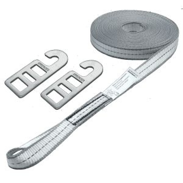Sprenger Sicherheitsleine 12m mit 2 Edelstahlhaken