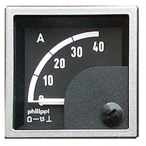 Philippi Amperemeter SQB 0-60A/60 mV