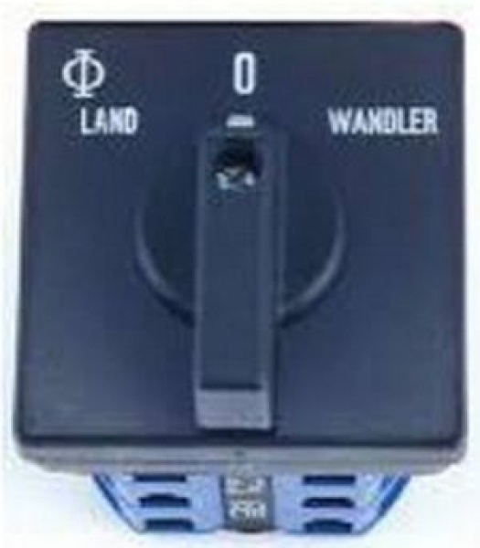 Land- Wandler Umschalter 1- 0- 2 CH 63 A 211 LW
