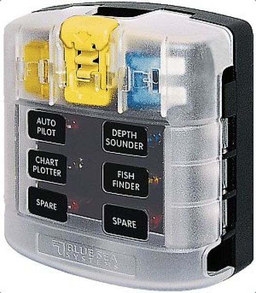 Philippi ASB-6 Sicherungshalter 6-fach