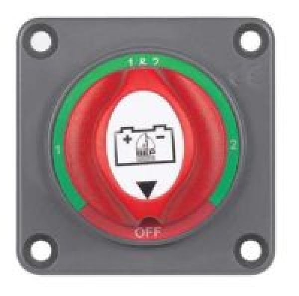 BEP Batteriewahlschalter 1-2-Beide-Aus