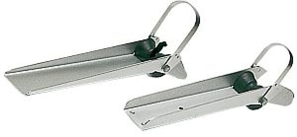 Bugrolle aus satiniertem Edelstahl 500 mm