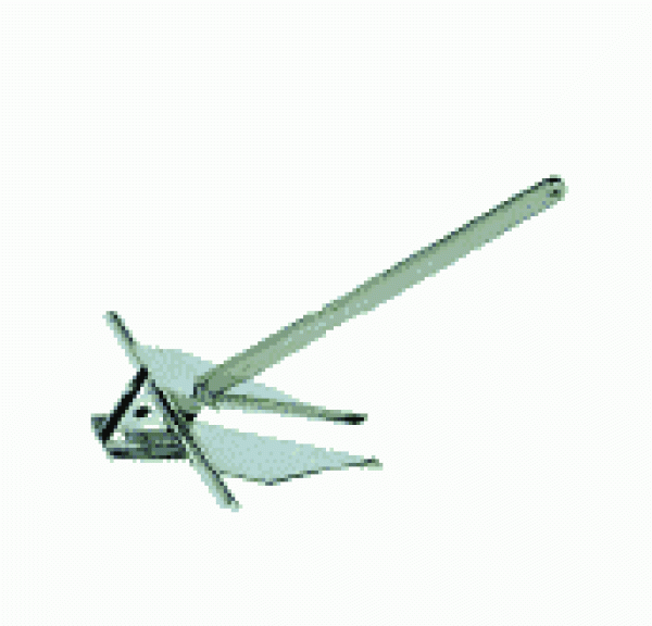 Danforth Anker, rost. Edelstahl 7 kg