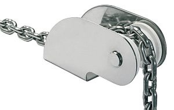 Bugrolle, VA-Stahl bis 7,5 kg