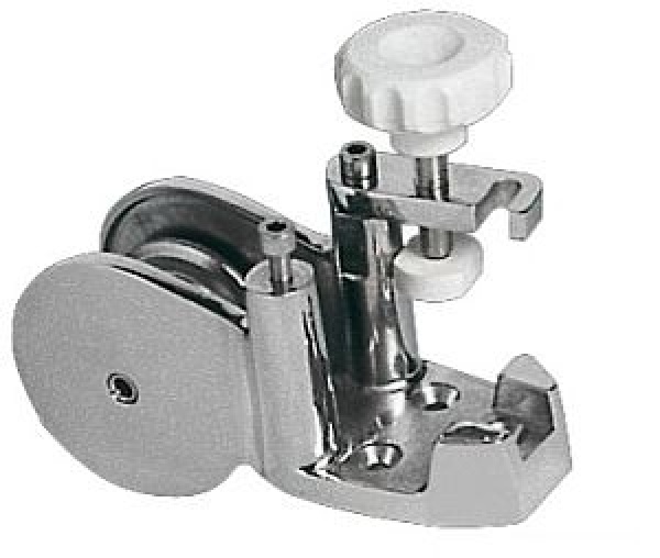 Bugrolle aus rost. Edelstahl 205 mm