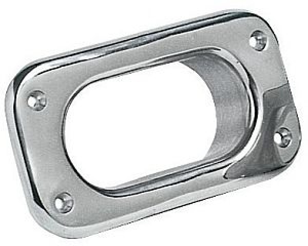 Klüse aus rost. Edelstahl 152 x 82 mm