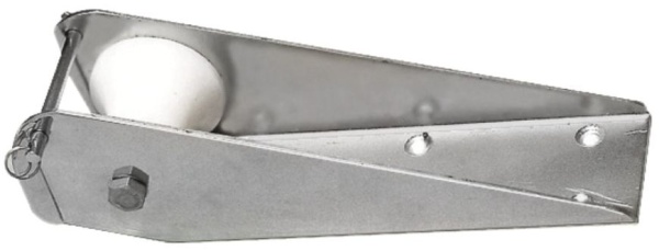 Bugrolle AISI 316 170 x 57 mm