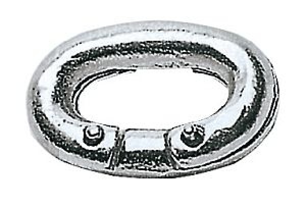 Ketten-Notglied, rost. Edelstahl 6 mm