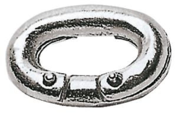 Ketten-Notglied, rost. Edelstahl 12 mm