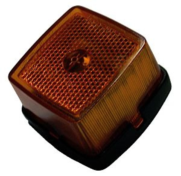 Seitlicher Scheinwerfer Rückstrahler, orange