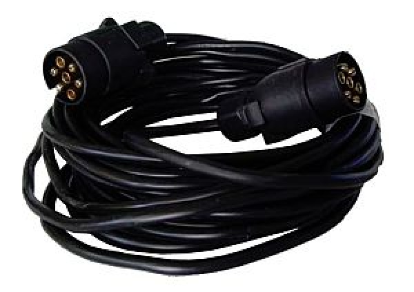 Verlängerungskabel Anhänger 2-Stecker/7-polig 8 m