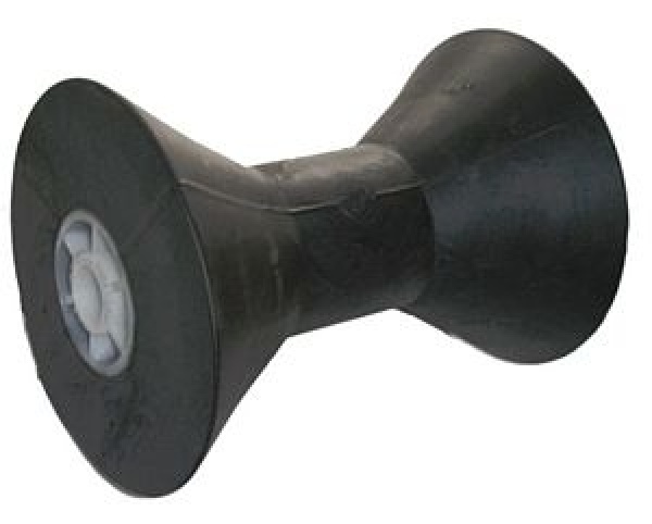 Mittlere Kielrolle, schwarz 205 mm Ø Bohrung 21 mm