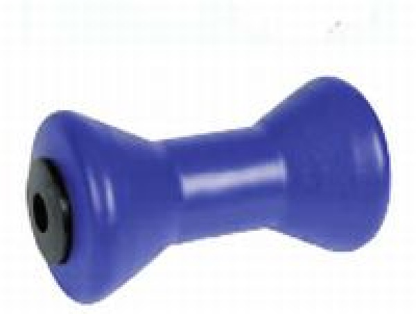 Mittlere Kielrolle, schwarz 205 mm Ø Bohrung 25 mm