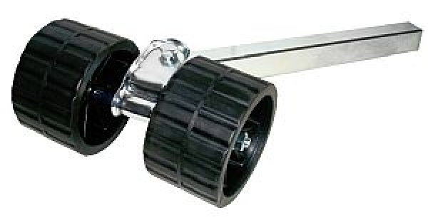 Schwenkrolle, 2 Rollen gerade 40 mm