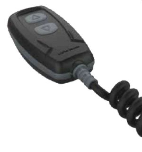 2-key keypad w/extendible cable Wired windlass remote