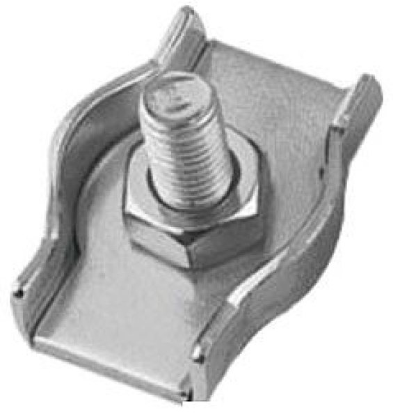 VA-Stahl Stahlklemme, einzeln 3 mm