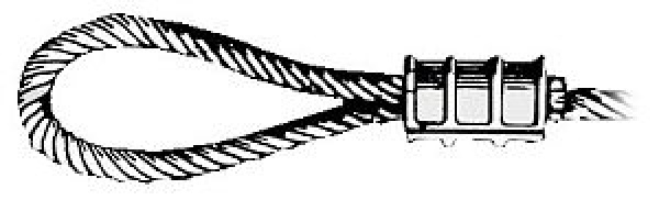 Hülse aus Antimon 2,5 mm