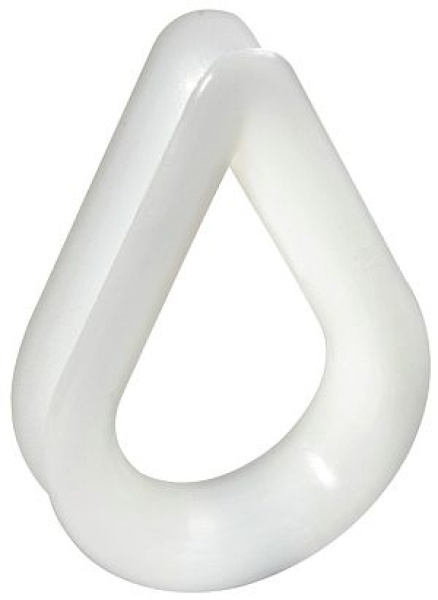 Kausche, weißes Nylon Ø 5 mm
