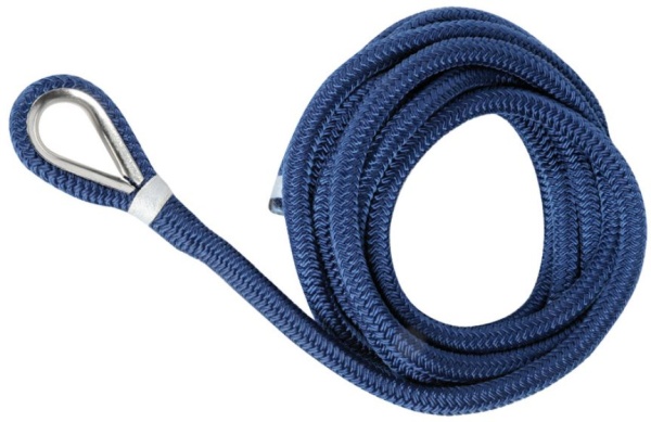 Blaue Festmacherleine, gespleißt 16 mm x 11 m