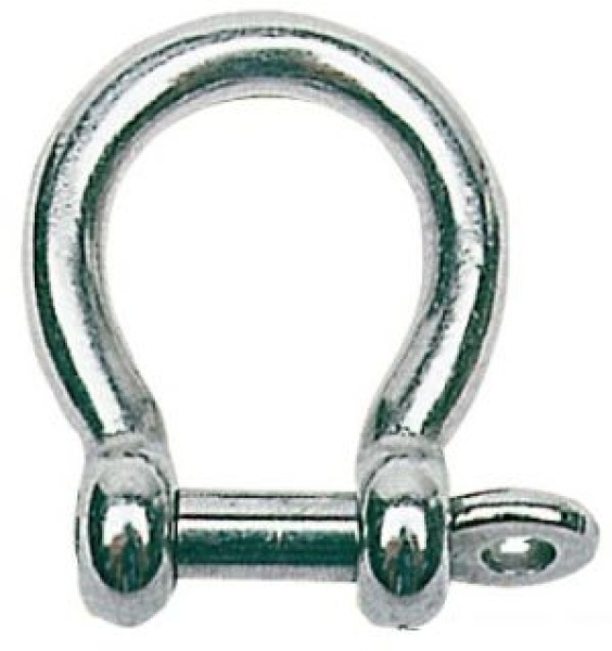 Geschweifter Schäkel AISI 316 22 mm