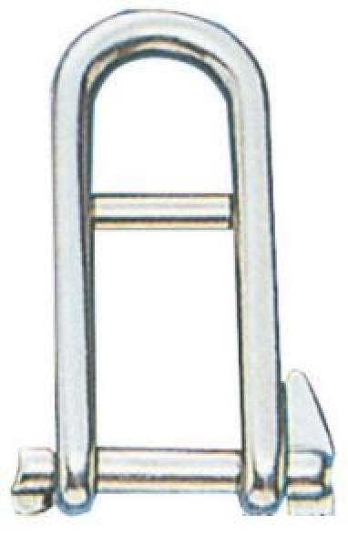 Schäkel m. Schnappverschluss AISI 316 6 mm