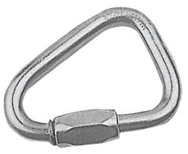Delta VA-Stahl Karabinerhaken Schraubversch 3,5mm