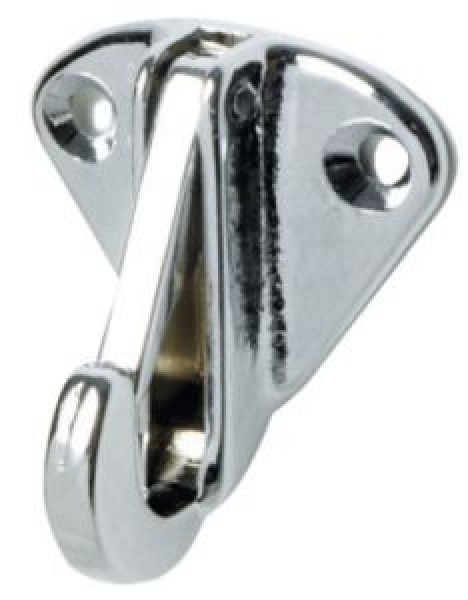 Platte aus Messing m. Karabinerhaken