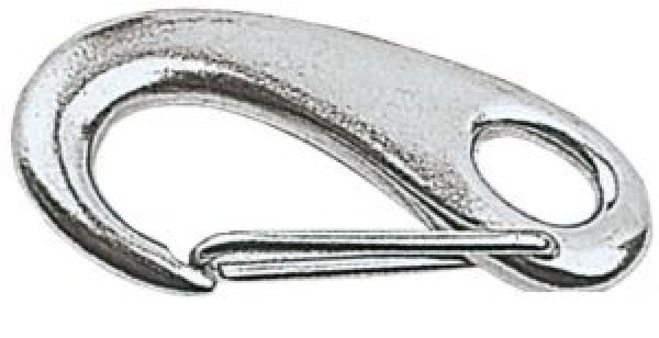 Schnappschäkel AISI 316 m. Federverschluß 100 mm