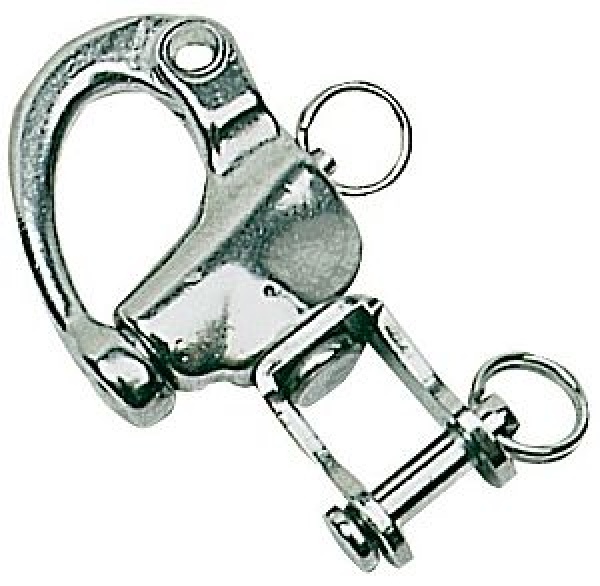 Wirbel Schnappschäkel AISI 316 70 mm