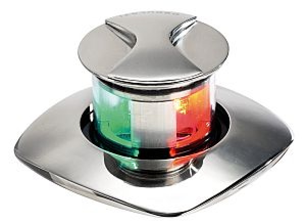 Borea versenkbares LED-Navigationslicht, zweifarb