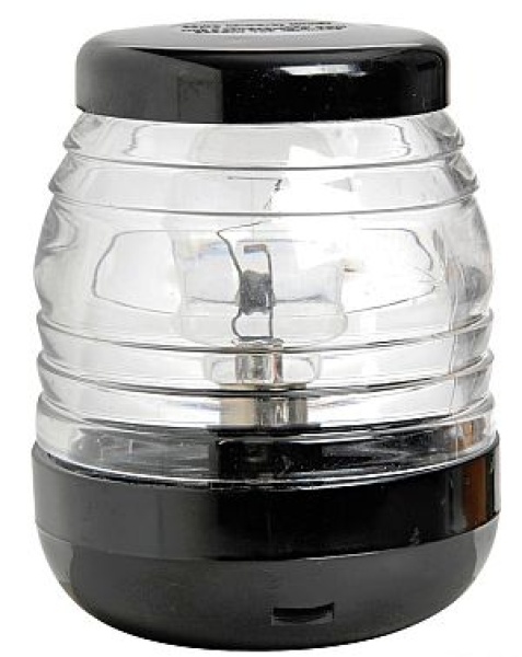 Classic 360° Topplicht, weiß/schwarz 12 V