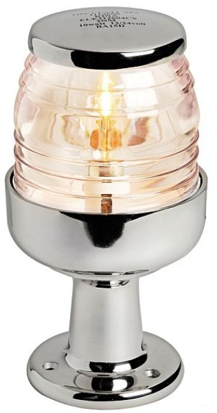 360° Topplicht m. AISI 316-Sockel 85 mm 12 V