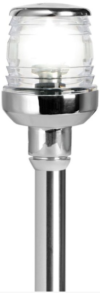 Teleskoplampenschaft 360° Classic m.Sockel Edelstahl 60