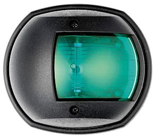 Classic 12  Navigationslicht schwarz/112,5° grün
