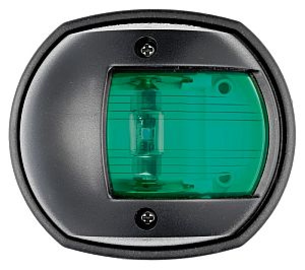 Compact Led-Navigationslicht schwarz/112,5° rechts
