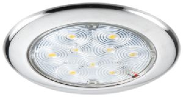Deckenleuchte m. 9 weißen LEDs