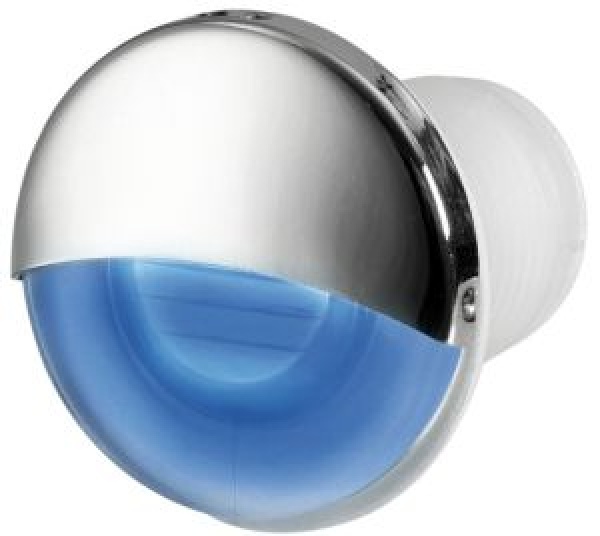 LED-Einbau Orientierungsleuchte, rund blau