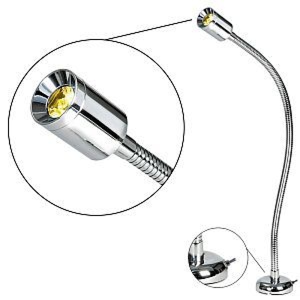 Schwenkbare Leuchte 10 W 12/24 V