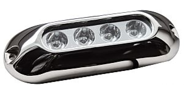 Unterwasserscheinwerfer m. 4 LEDs blau