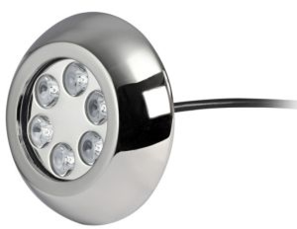 Unterwasserscheinwerfer 12x3W LED blau m.Schrauben
