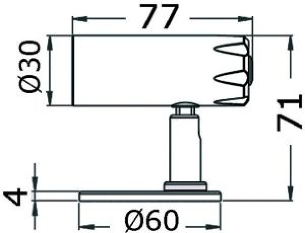 Kuma schwenkbare LED-Leuchte High Power 12/24 V