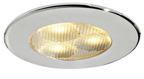 Atria HD LED-Einbauleuchte aus VA-Stahl