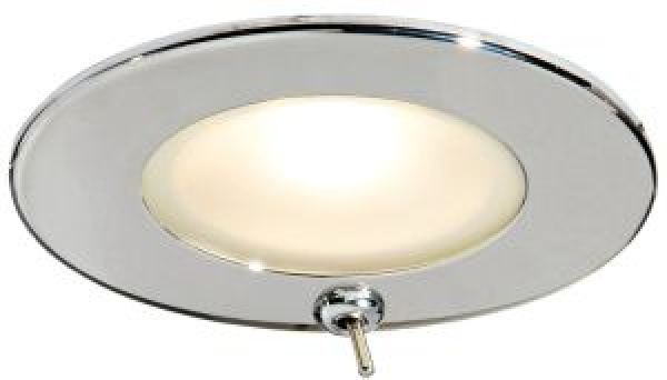 Atria II LED-Einbaudeckenleuchte hochglanzpoliert IP40