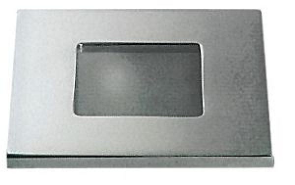 Sextans Q Strahler aus Messing, verchromt