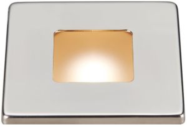 Bos extraflache LED-Einbaulicht weiß + rot