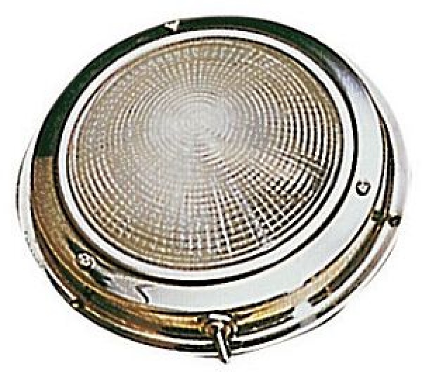 Deckenleuchte aus VA-Stahl 140 mm