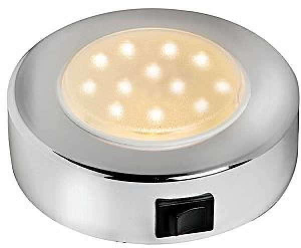 Batysistem Deckenleuchte Sun ABS, verchromt 10 LED