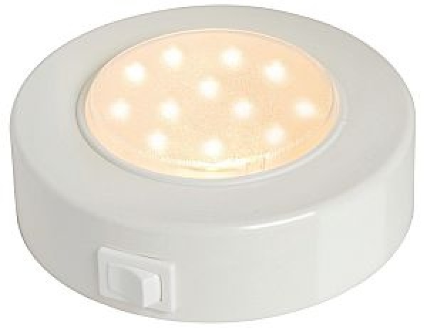 Batysistem Deckenleuchte Sun ABS, weiß 10 LED